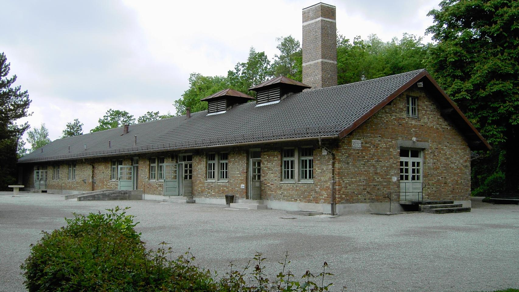 Crematorio del campo de Dachau.