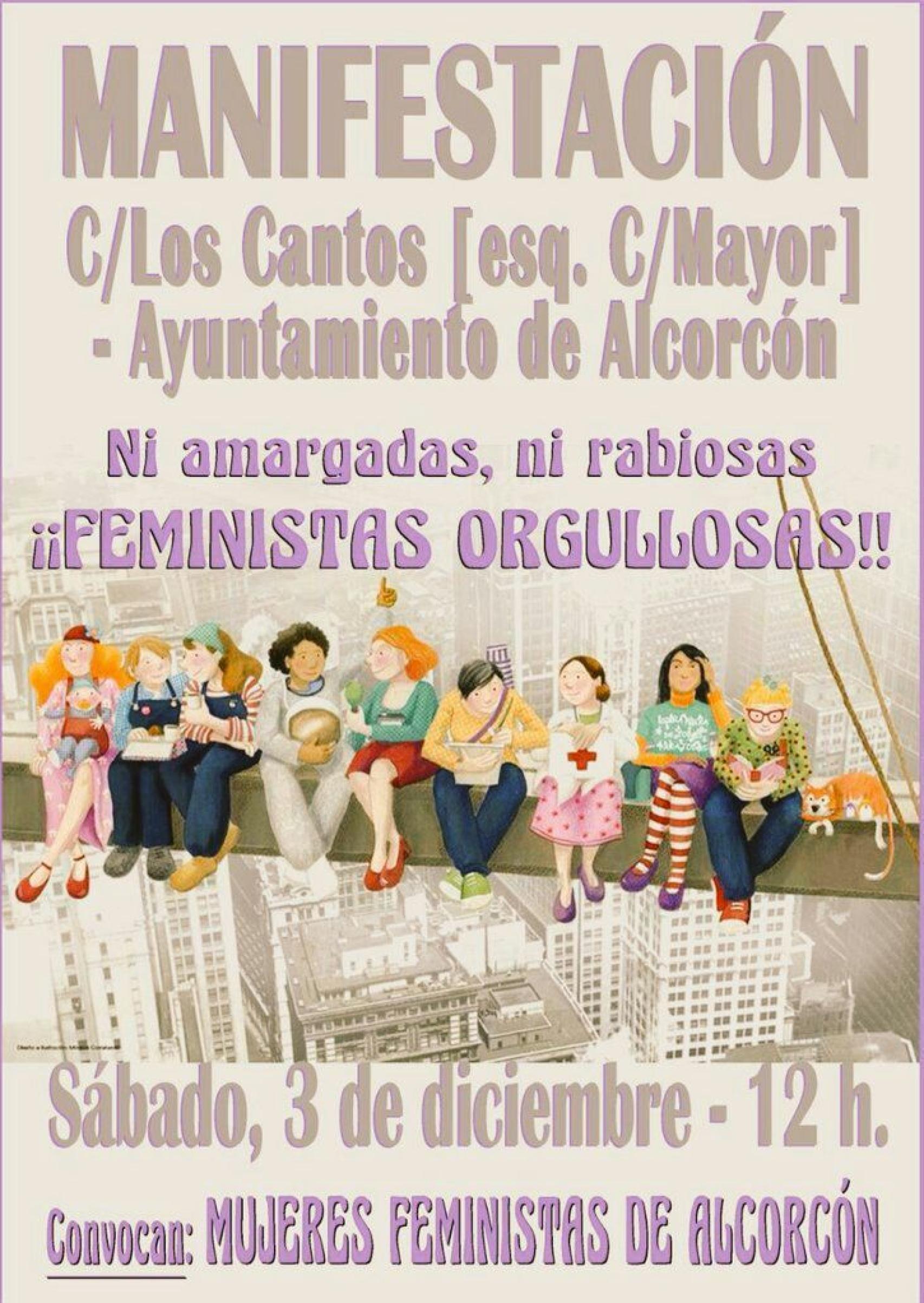 El cartel que anuncia la marcha convocada para este sábado.