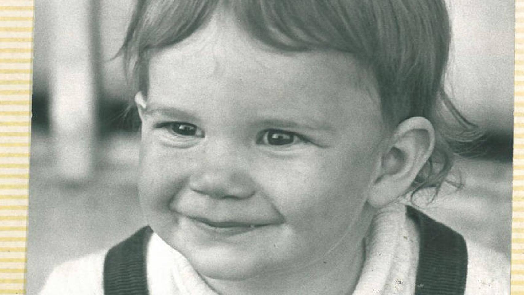 Samantha Vallejo Nájera de pequeña.