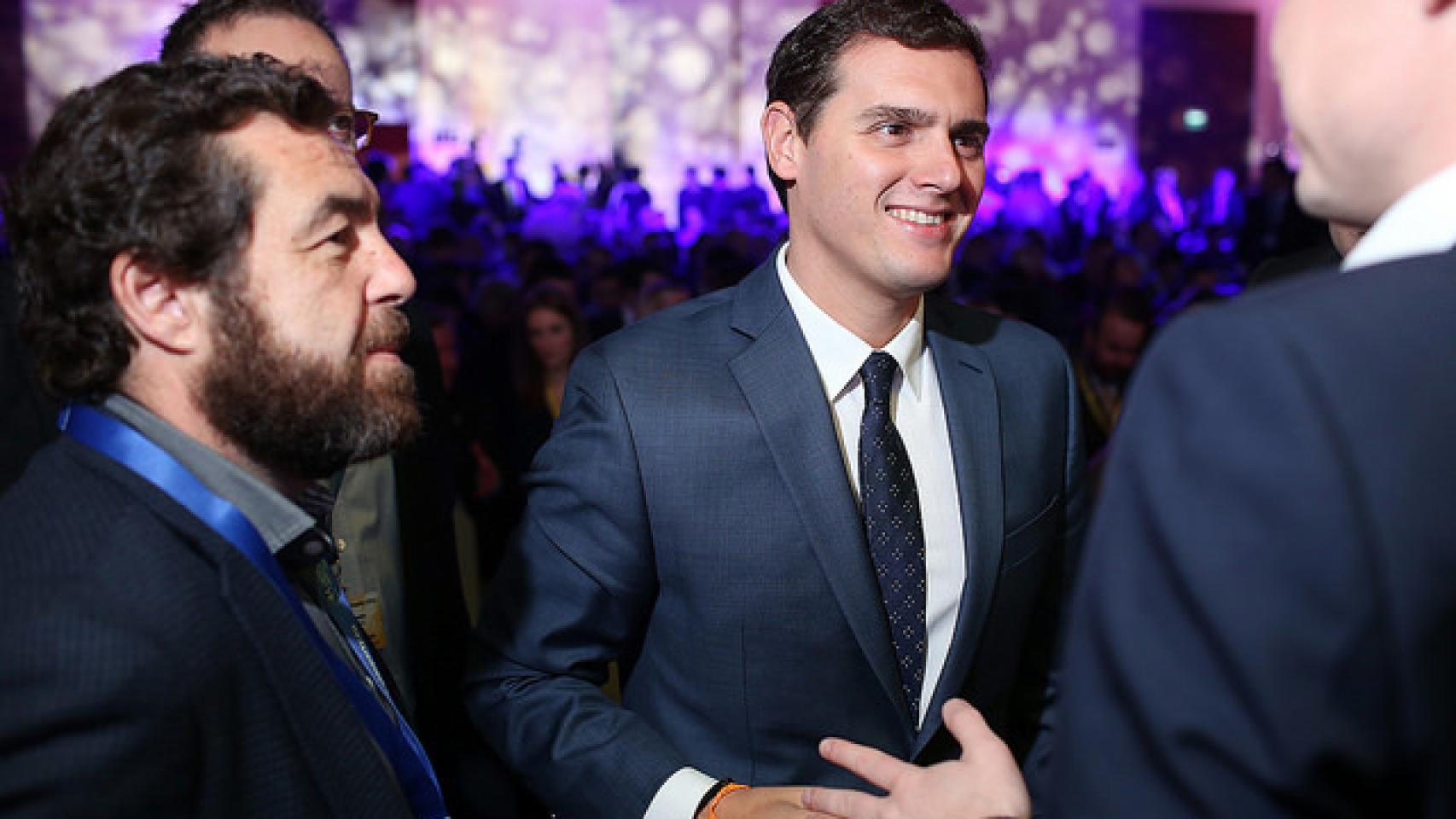 Rivera y Gutiérrez, en el Congreso.