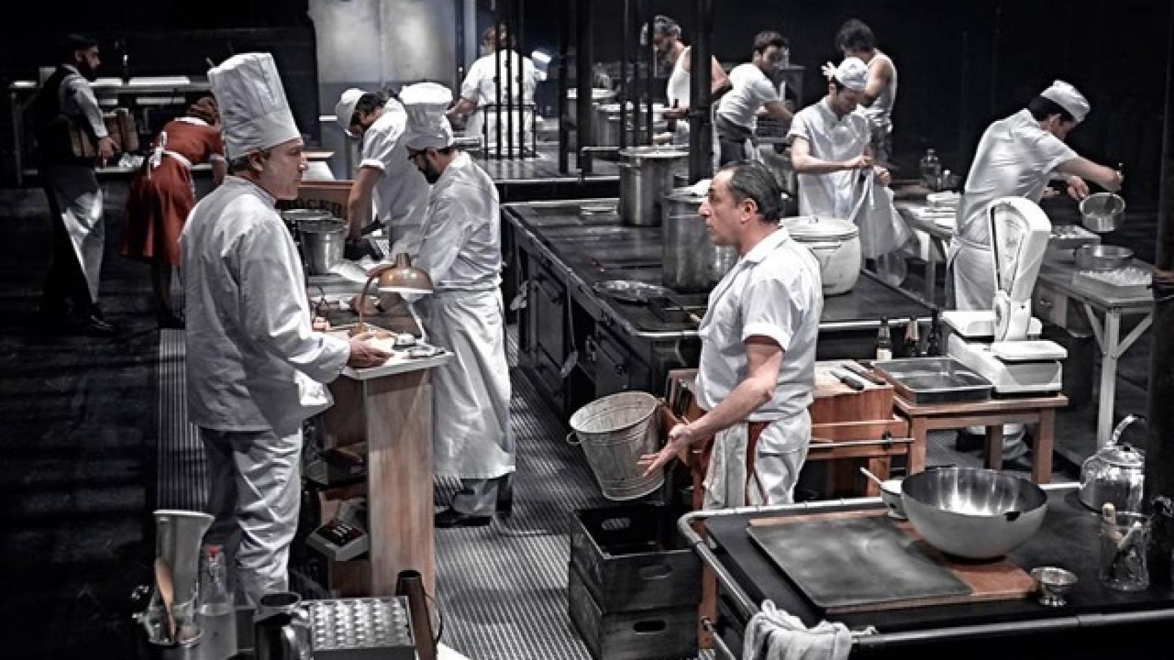 La cocina.