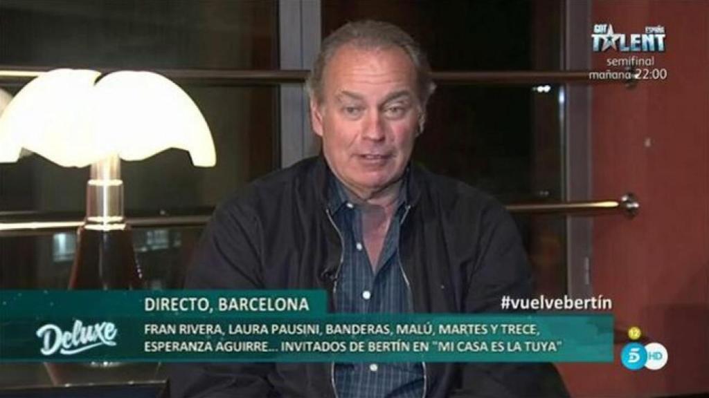 Bertín Osborne logra que Felipe González acuda a 'Mi casa es la tuya'