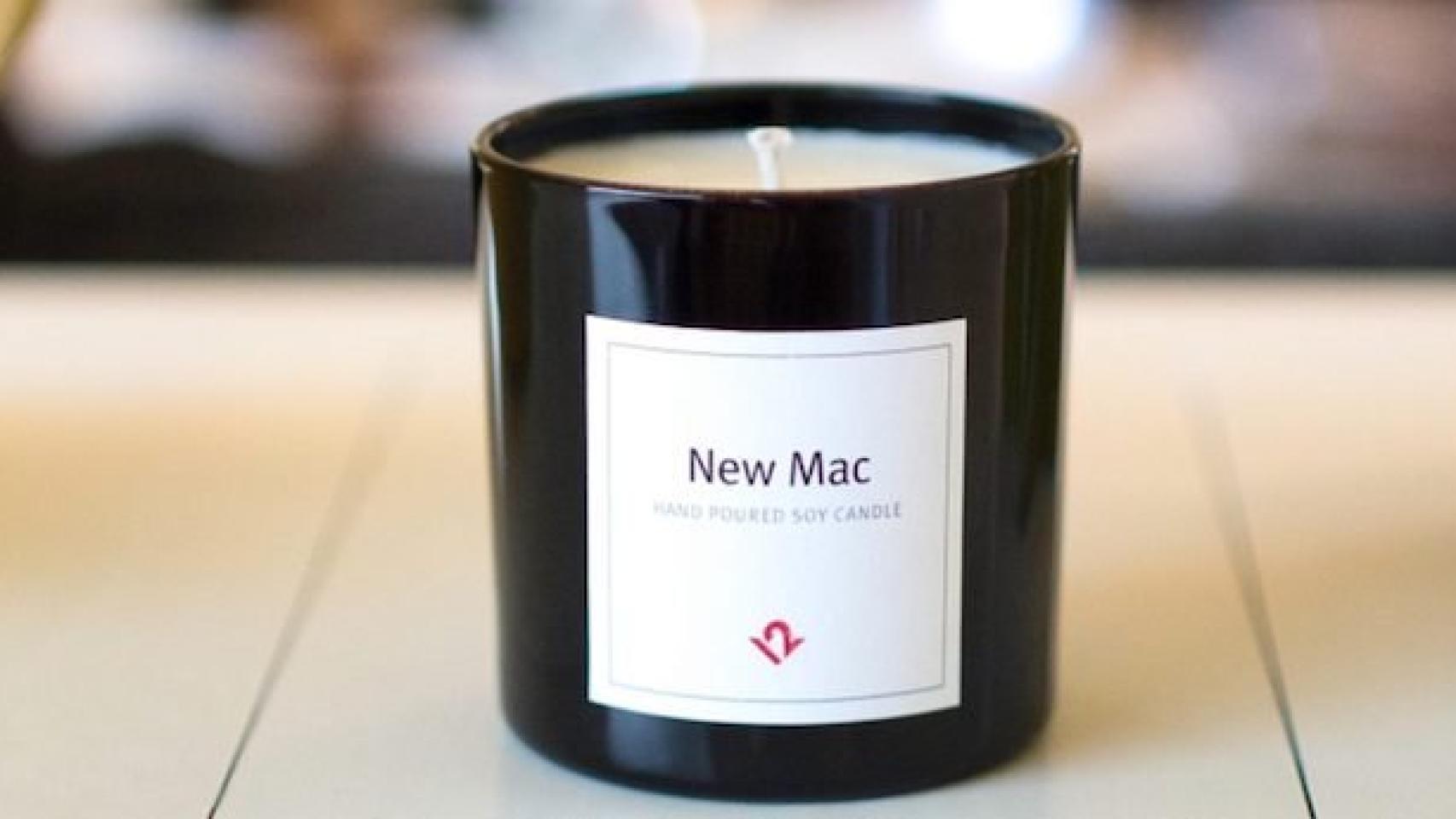 Vela con olor a Mac Nuevo, New Mac Aroma.