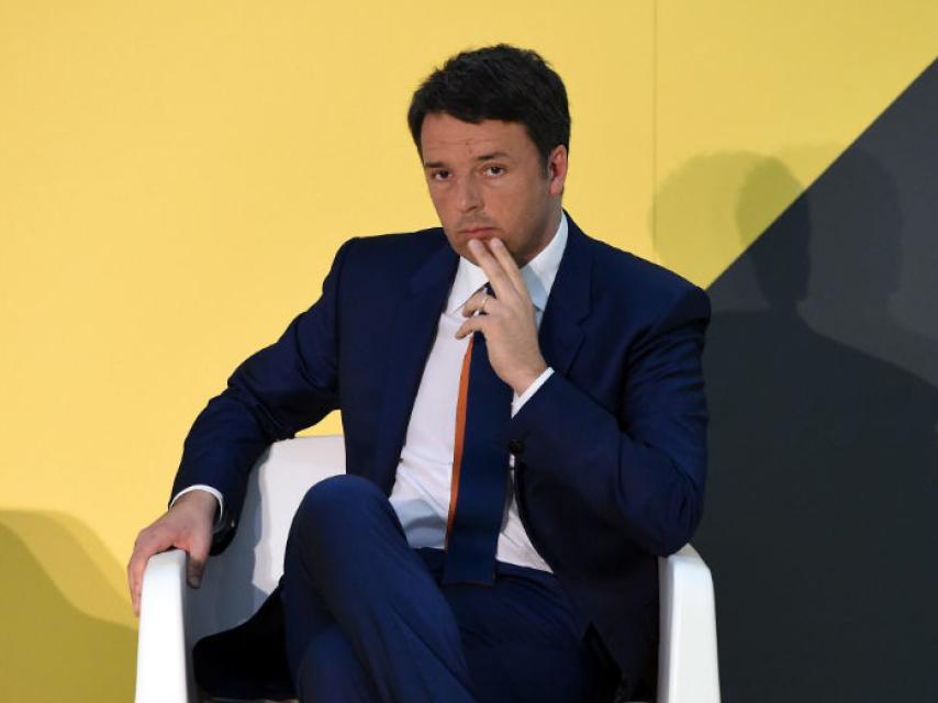 El primer ministro italiano Matteo Renzi.