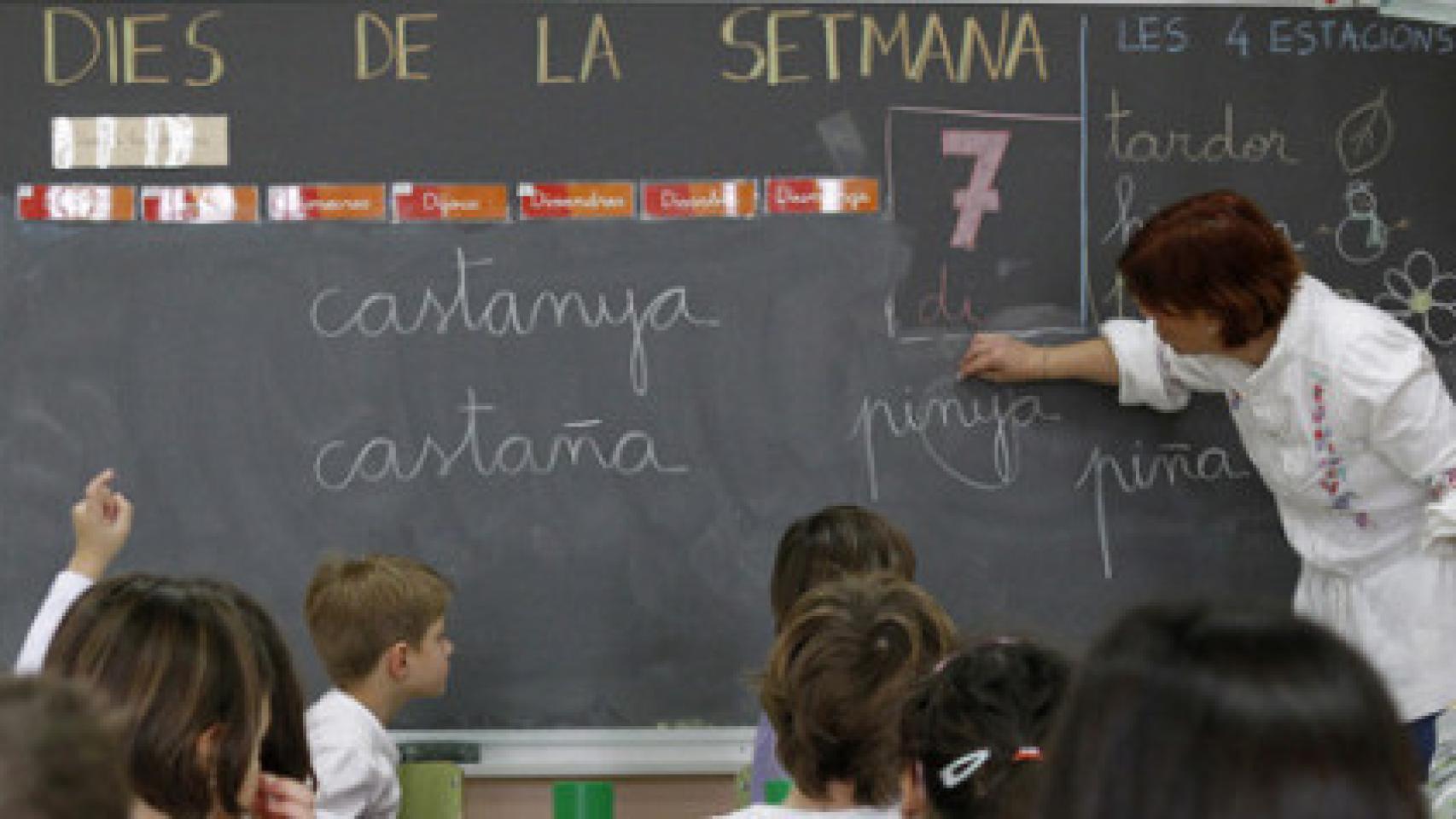 Cincuenta familias catalanas han pedido la escolarización en castellano este curso