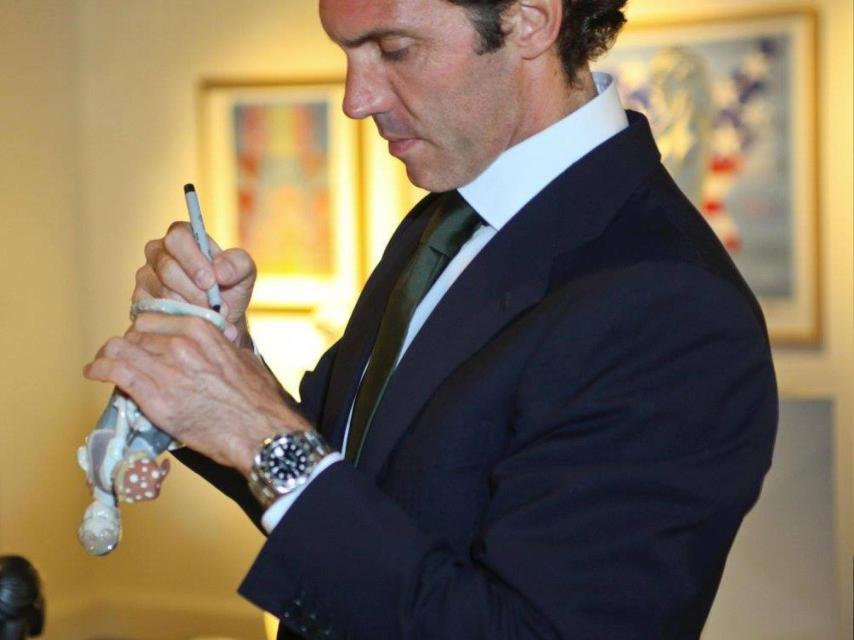 David Lladró, cuando formaba parte del Consejo, en un viaje por Florida.