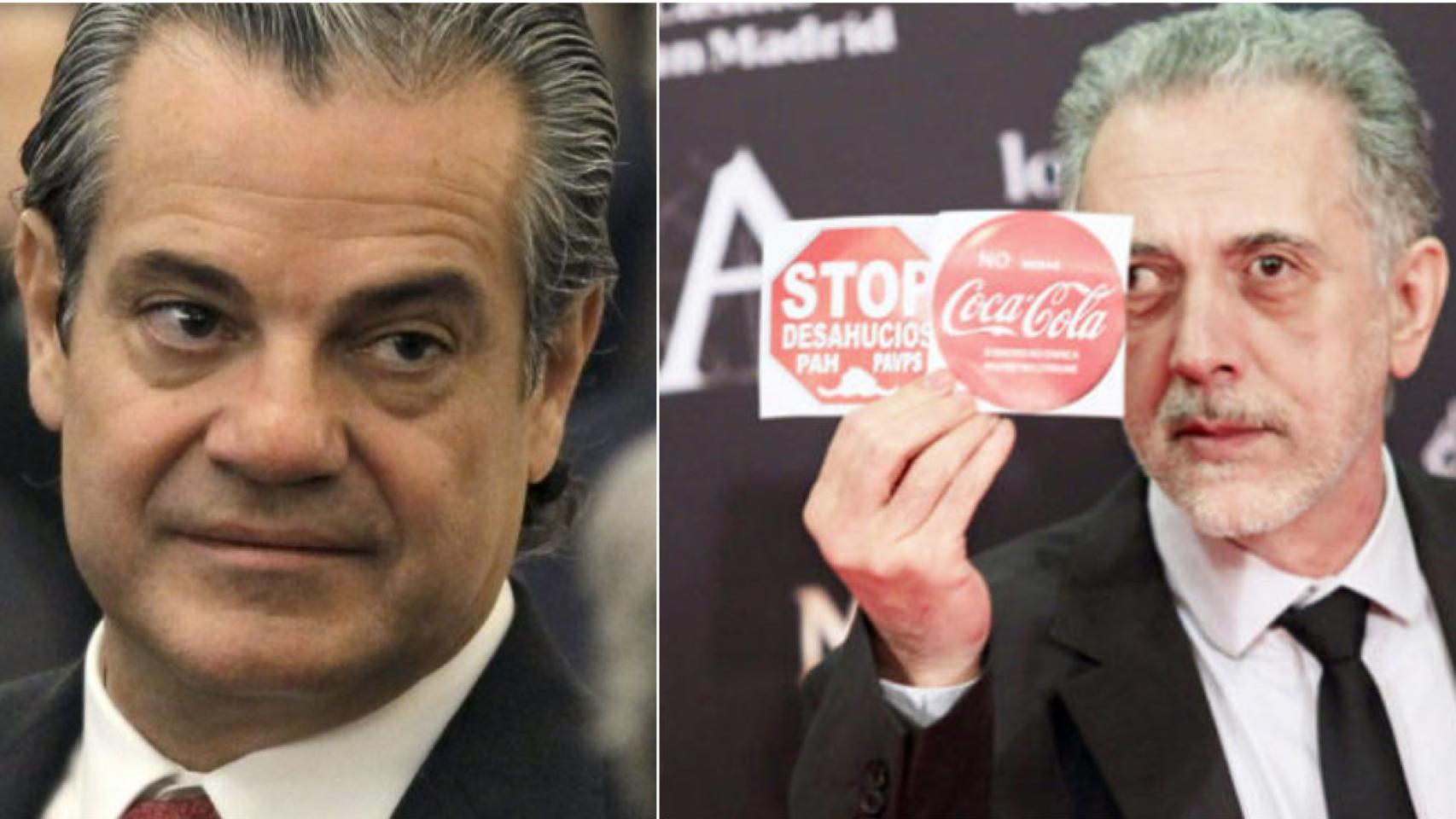 Marcos de Quinto, a la izquierda, y Fernando Trueba, a la derecha.