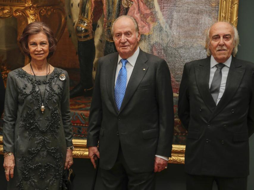 Doña Sofía y Don Juan Carlos han estado más distantes que en anteriores encuentros