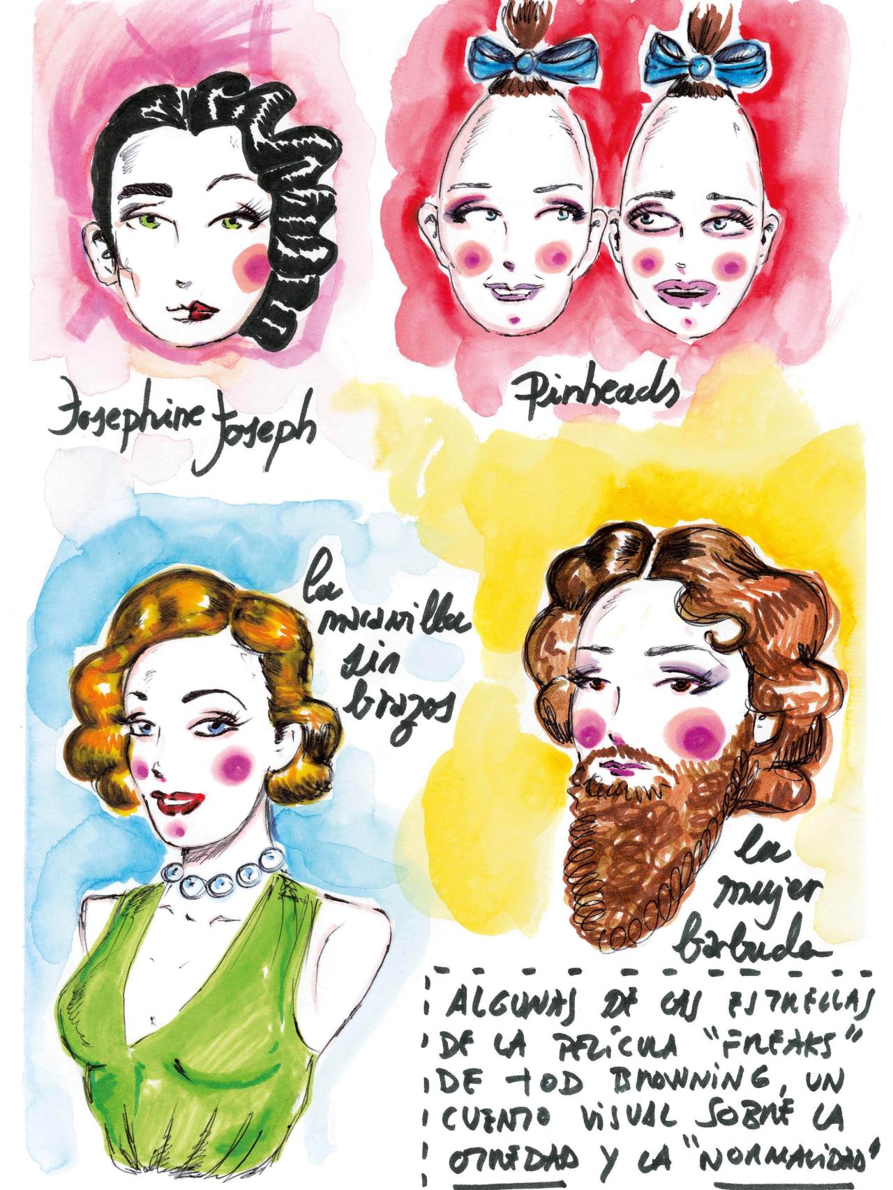 Una de las ilustraciones del libro de Roberta Marrero.