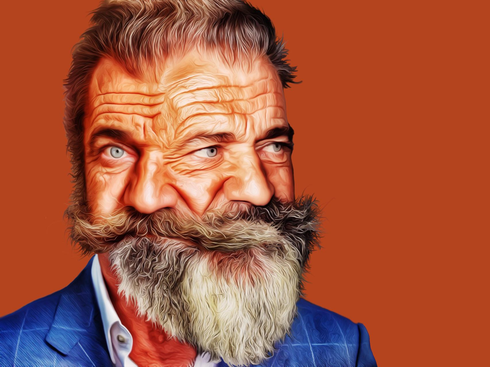 El actor Mel Gibson.