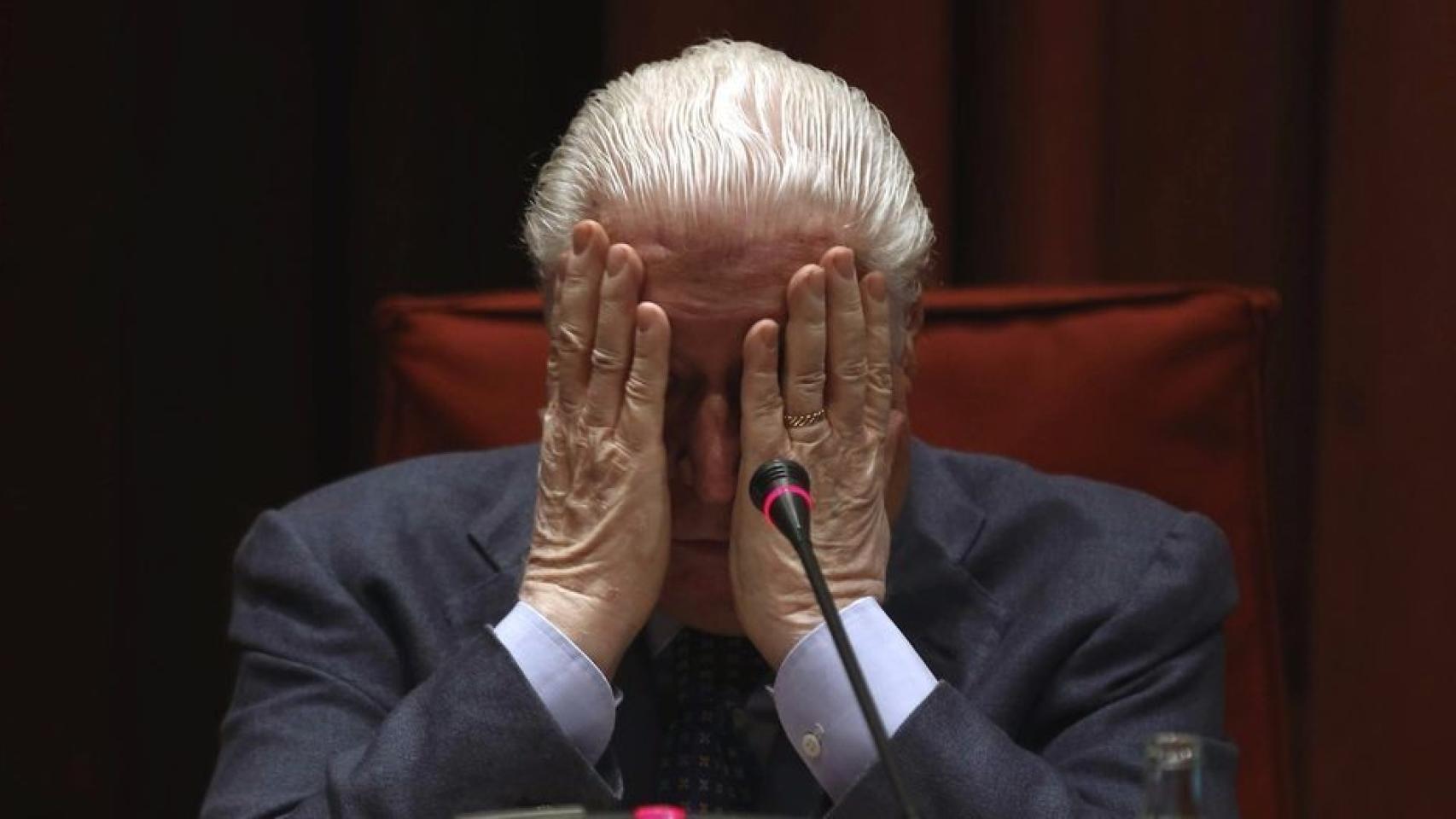 Macià Alavedra, en su comparecencia en el Parlament