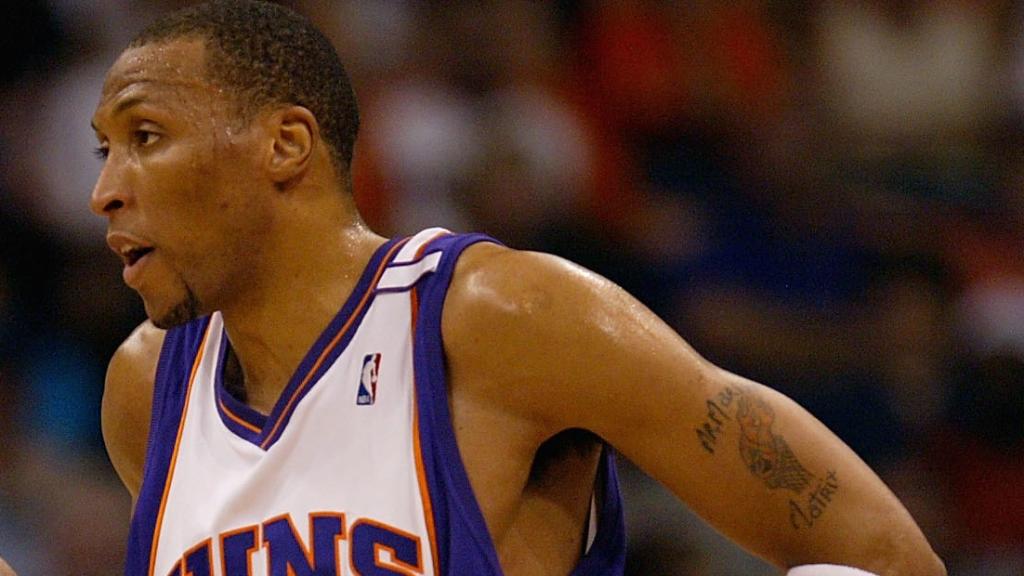 Steve Nash y Shawn Marion con los Phoenix Suns en el curso 2004/2005.