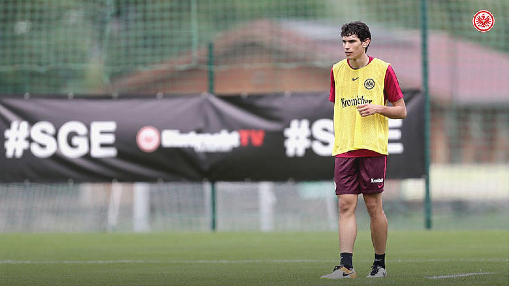 Jesús Vallejo, jugador del Eintracht de Frankfurt.