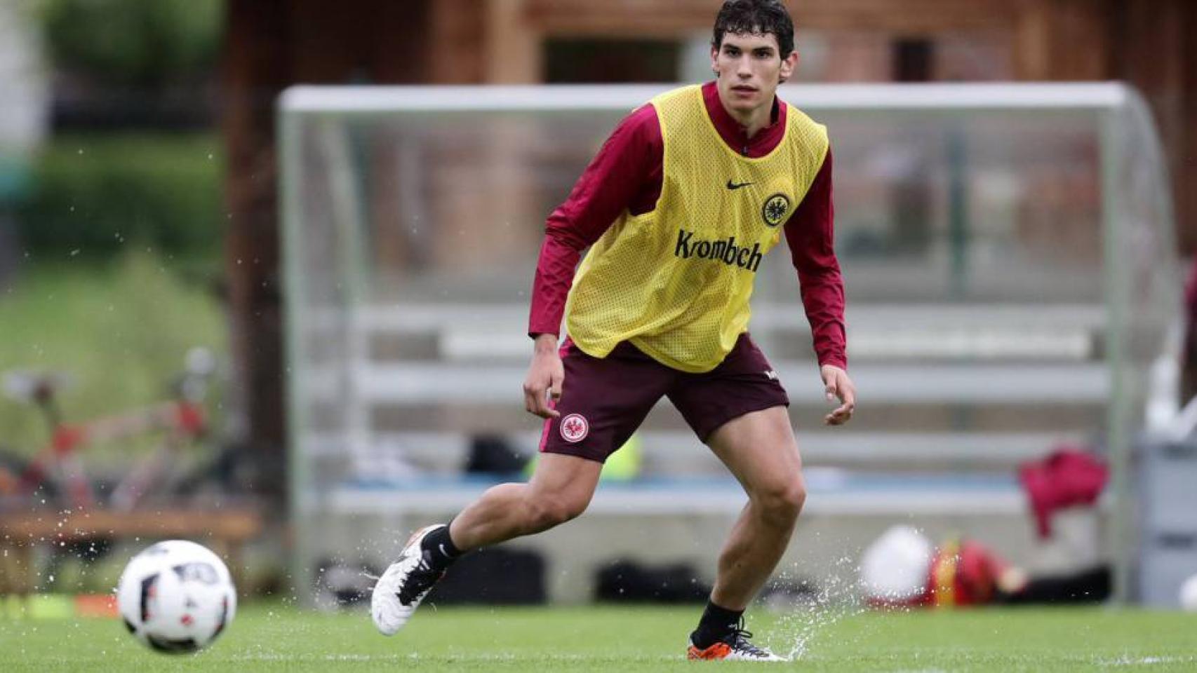 Jesús Vallejo, jugador del Eintracht de Frankfurt.