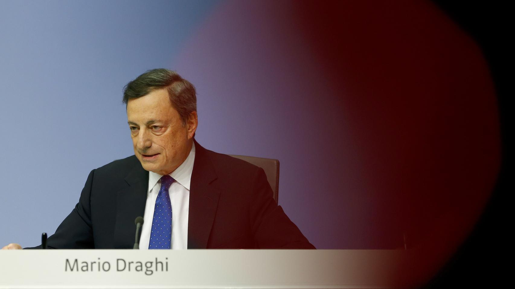 Mario Draghi, presidente del Banco Central Europeo.