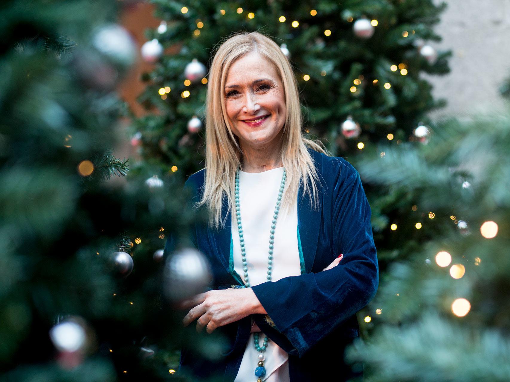 La presidenta de la Comunidad de Madrid, Cristina Cifuentes. Reportaje fotográfico: Moeh Atitar