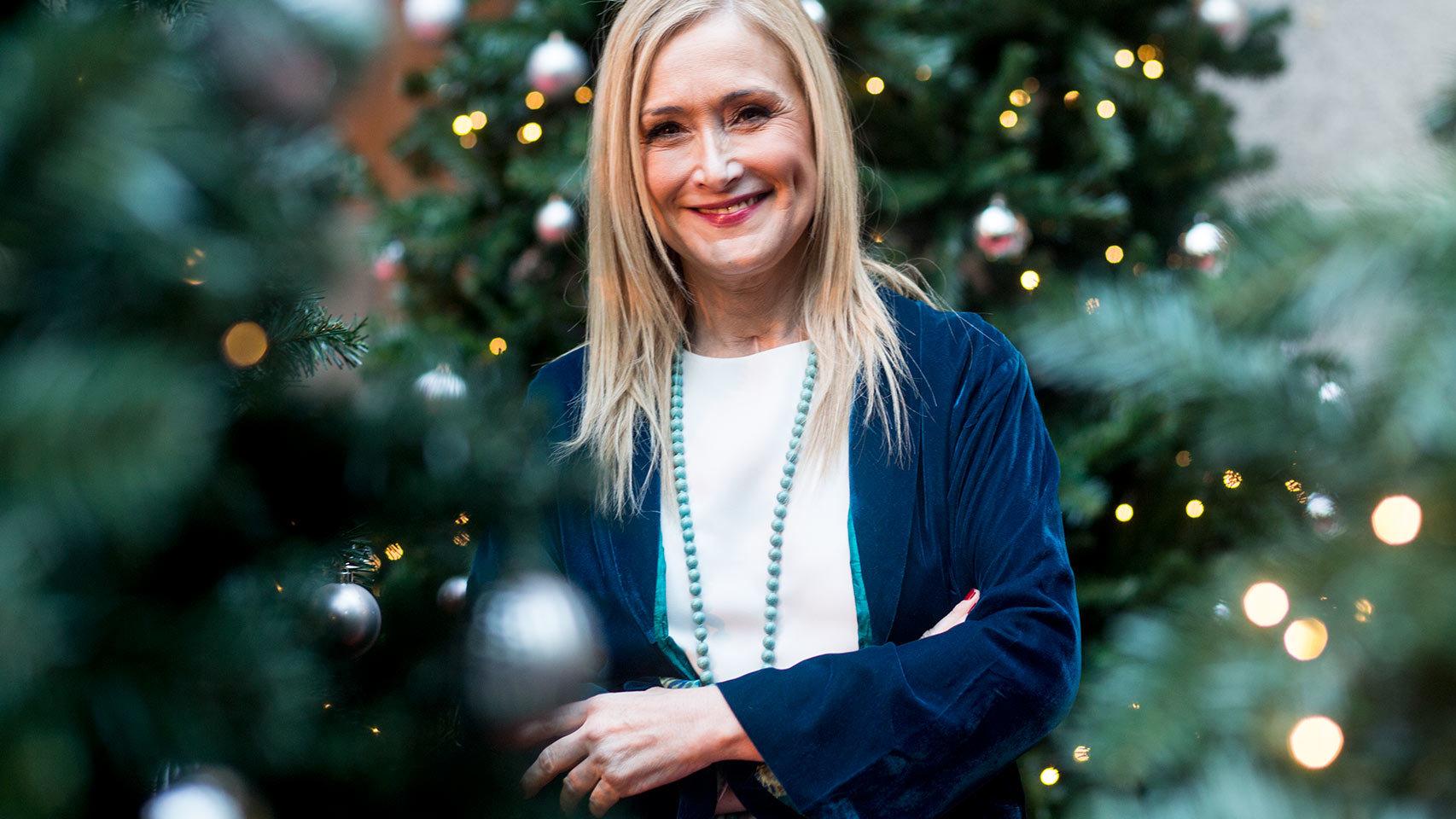 La presidenta de la Comunidad de Madrid, Cristina Cifuentes. Reportaje fotográfico: Moeh Atitar