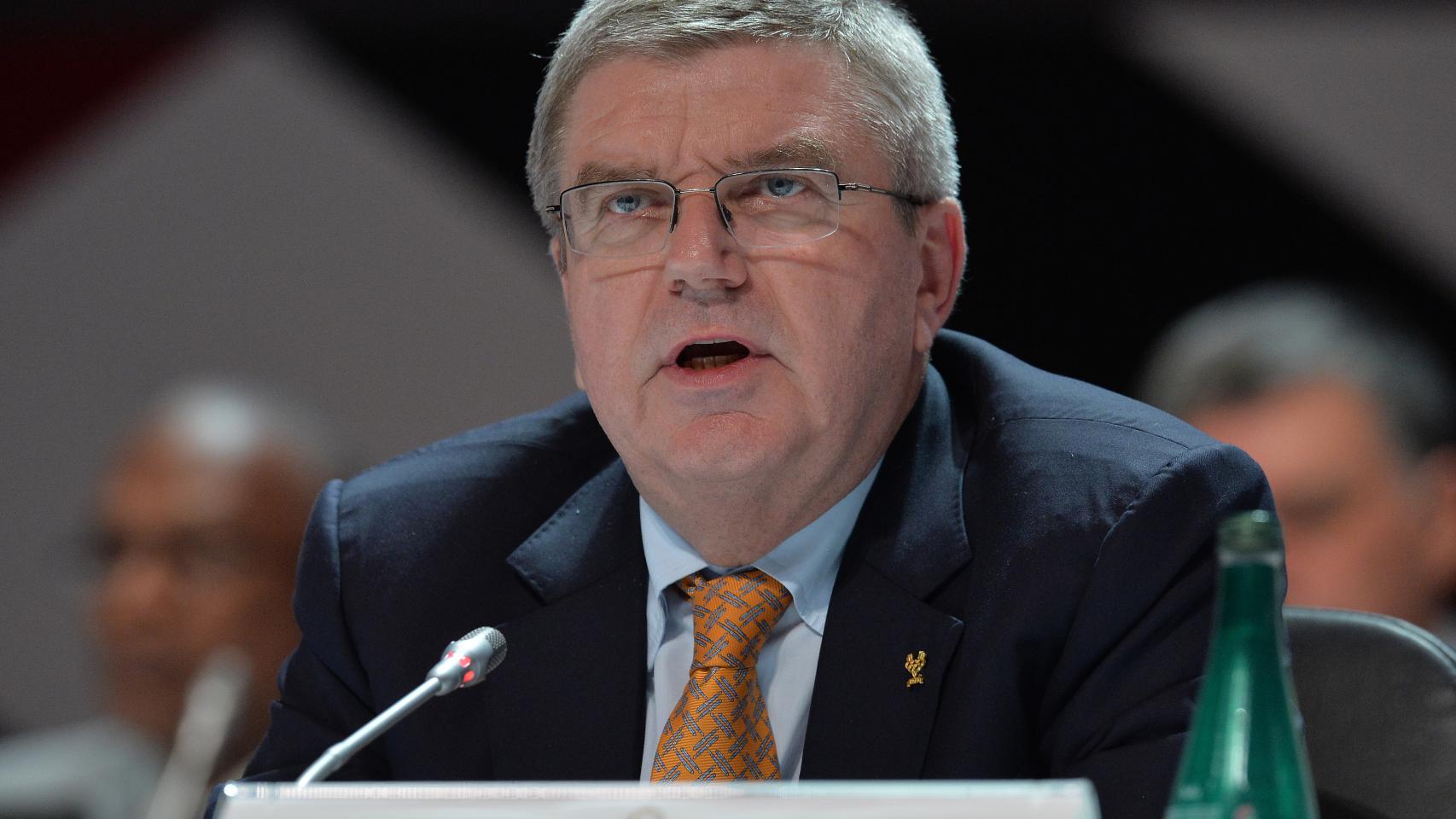Thomas Bach, presidente del Comité Olímpico Internacional.