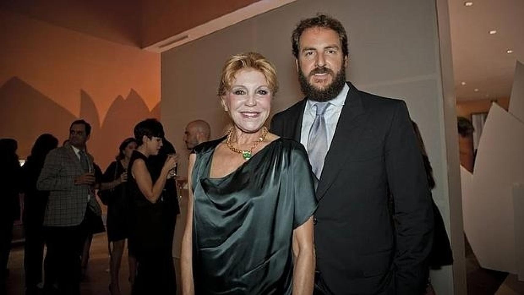 Borja y su madre se reconciliaron el verano de 2014 tras varios años de disputas