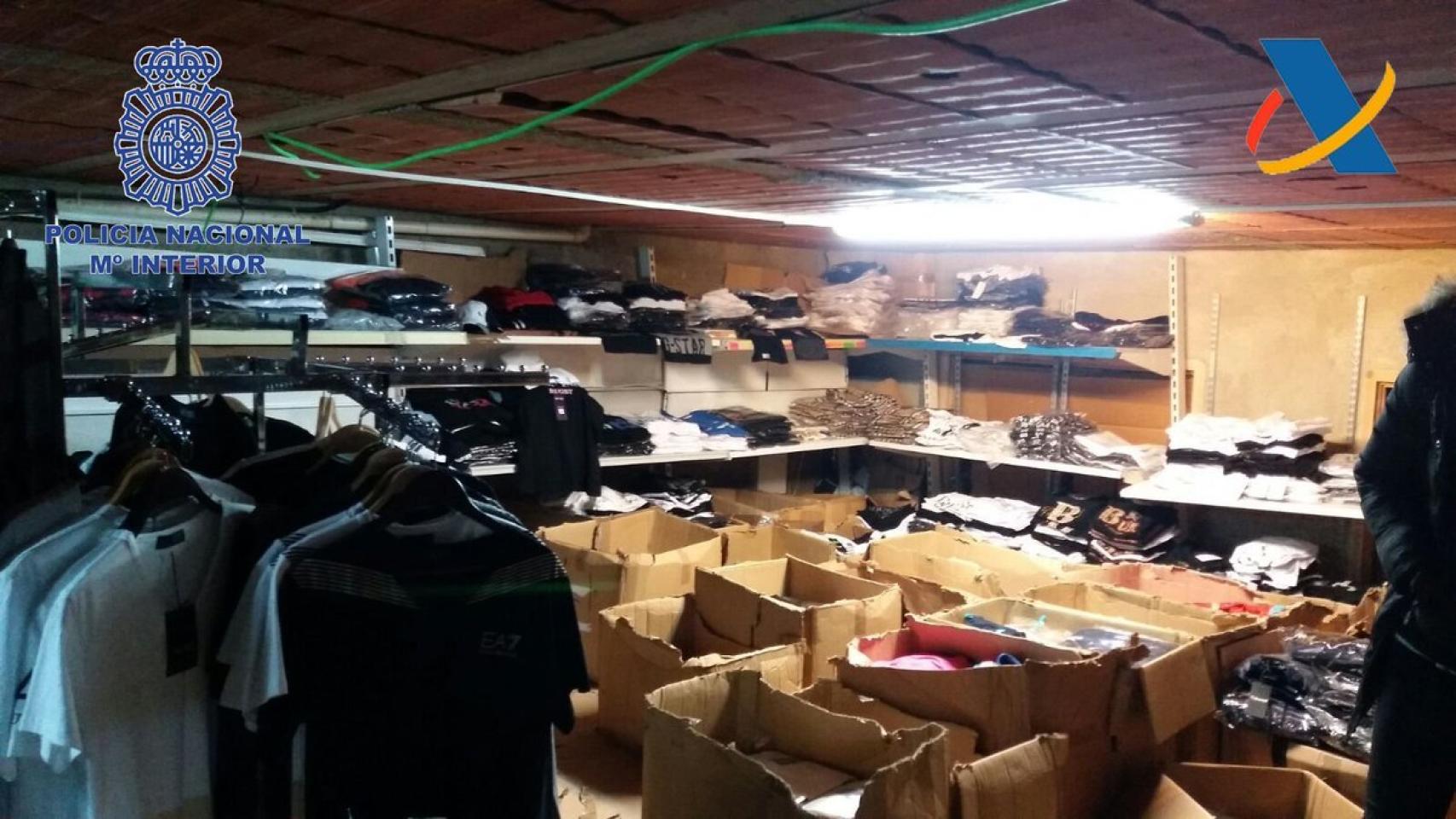 Operación contra delitos de propiedad industrial.