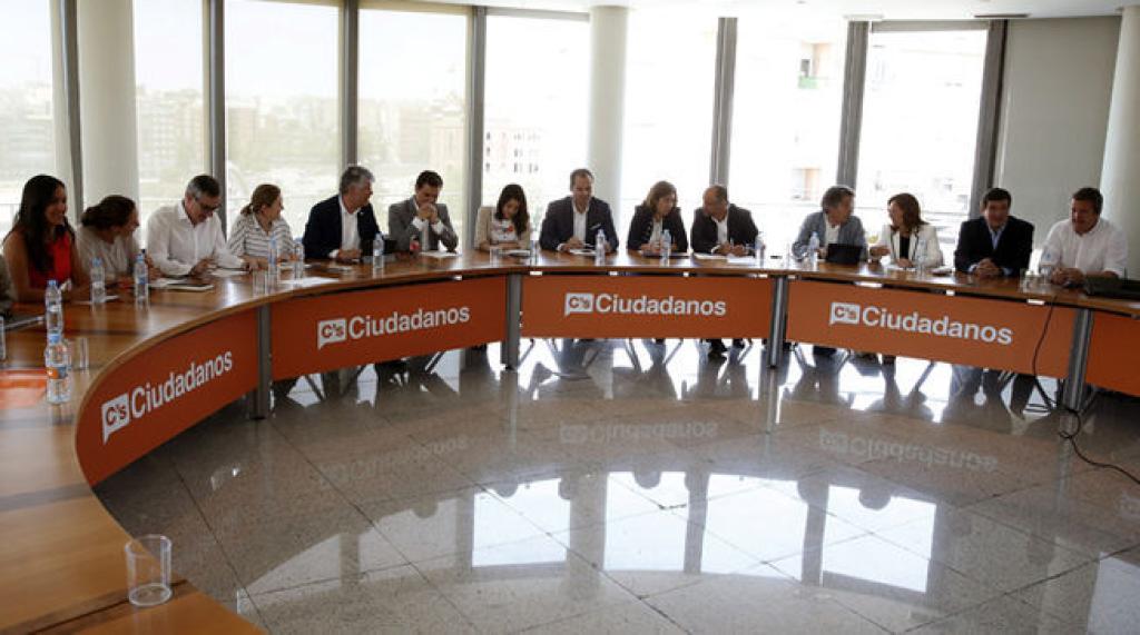 Reunión de la Ejecutiva de Ciudadanos.