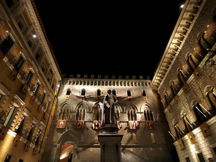 El cuartel general de Monte dei Paschi en Siena