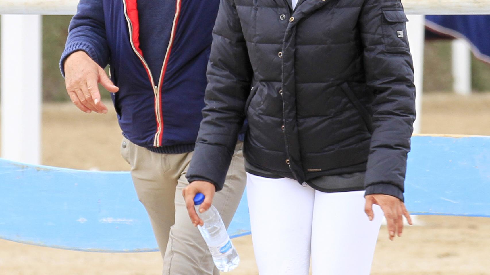 Lama bin Turki, durante una competición hípica.