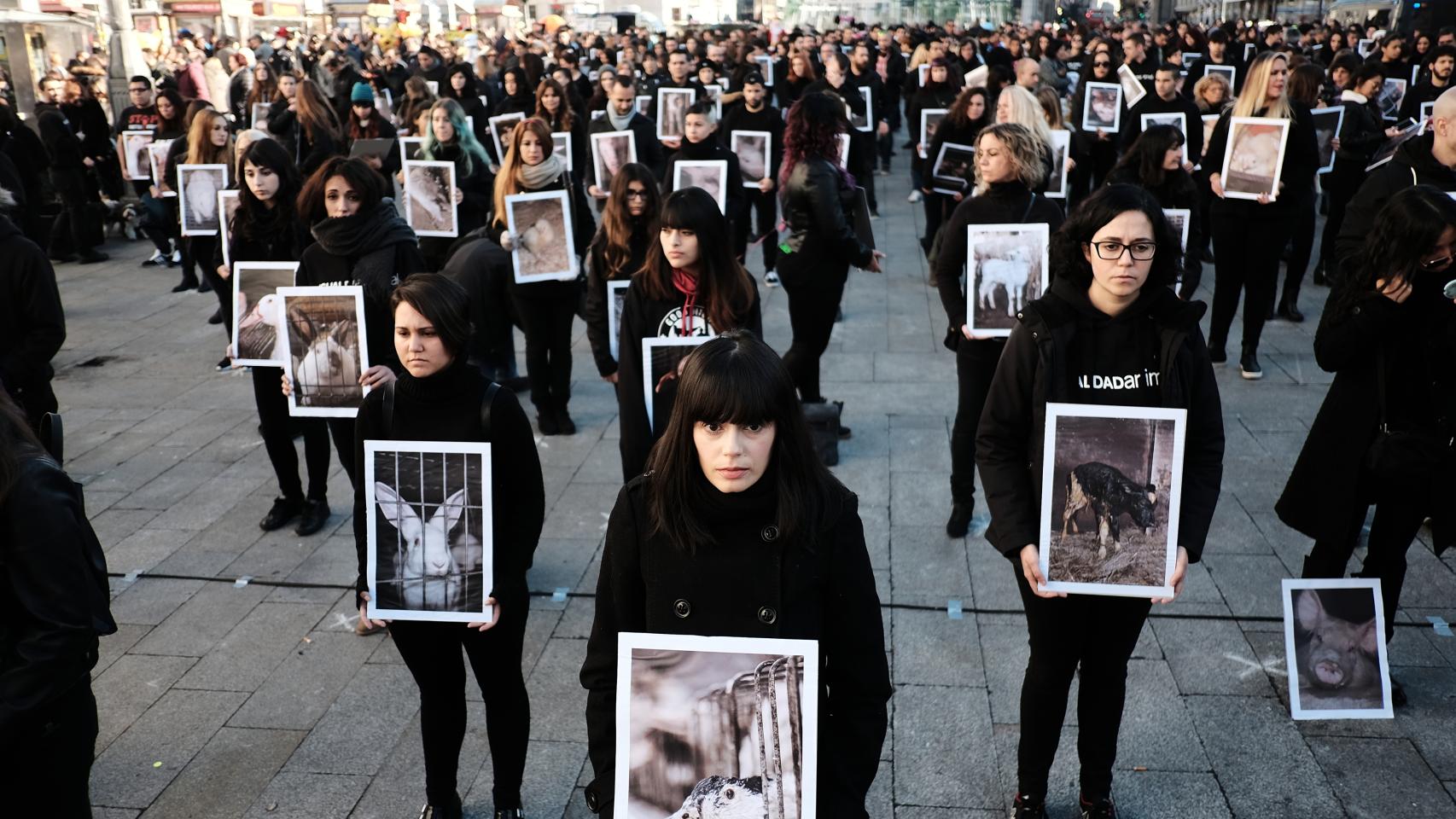 Una panorámica de la concentración.