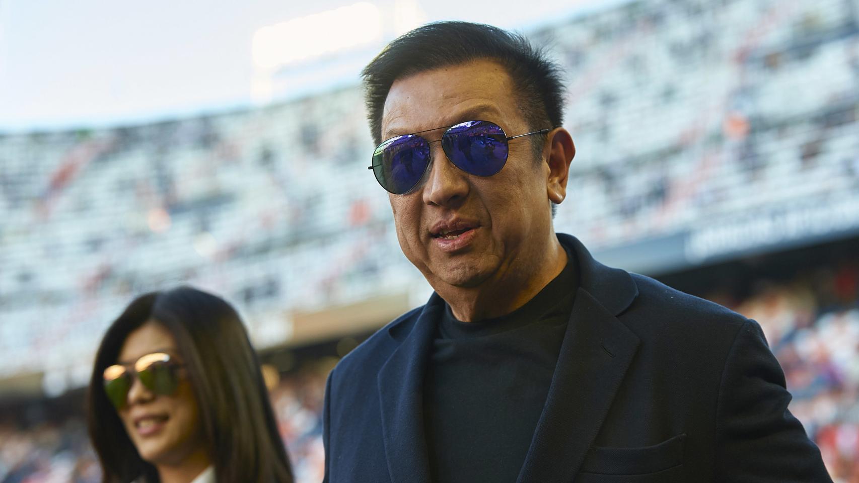 Peter Lim, presidente del Valencia.