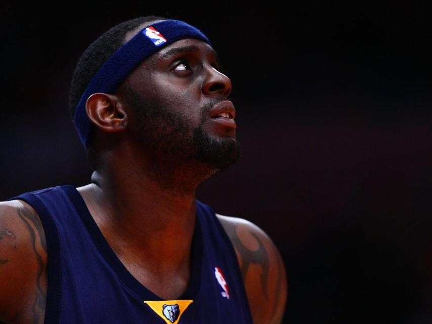 Darius Miles en su etapa en los Memphis Grizzlies.
