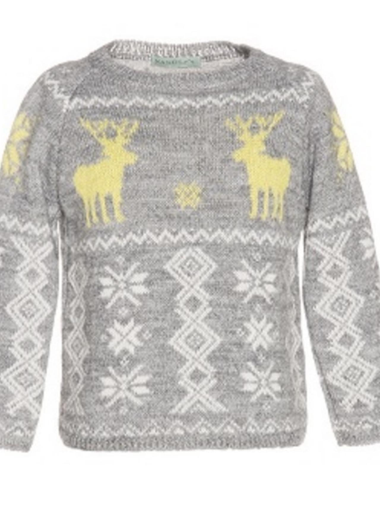 Jersey de renos que ha lucido la princesa Leonor en la felicitación navideña