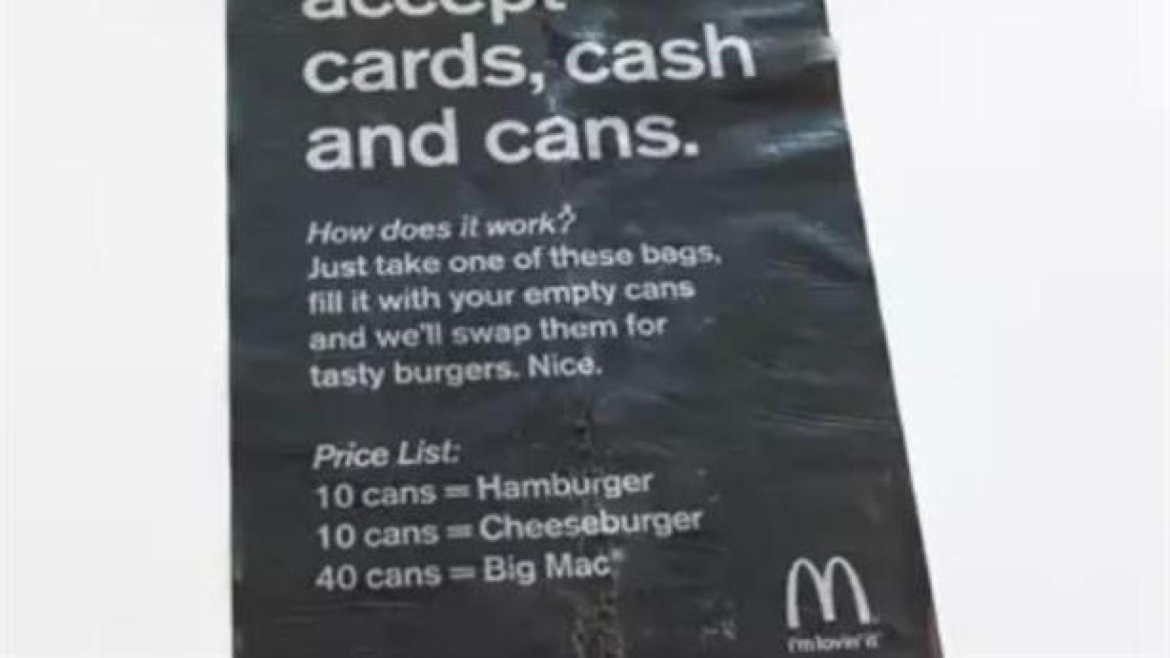 El anuncio de la multinacional estadounidense.