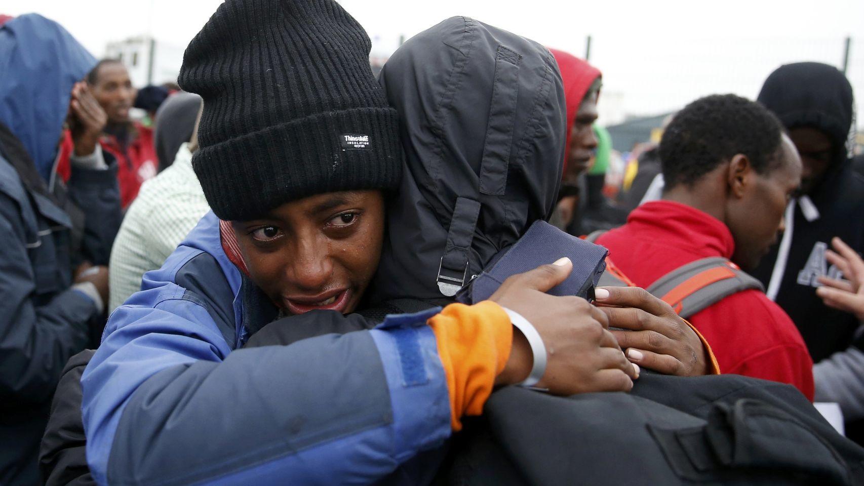 Este lunes ha comenzado el desmantelamiento de la Jungla.