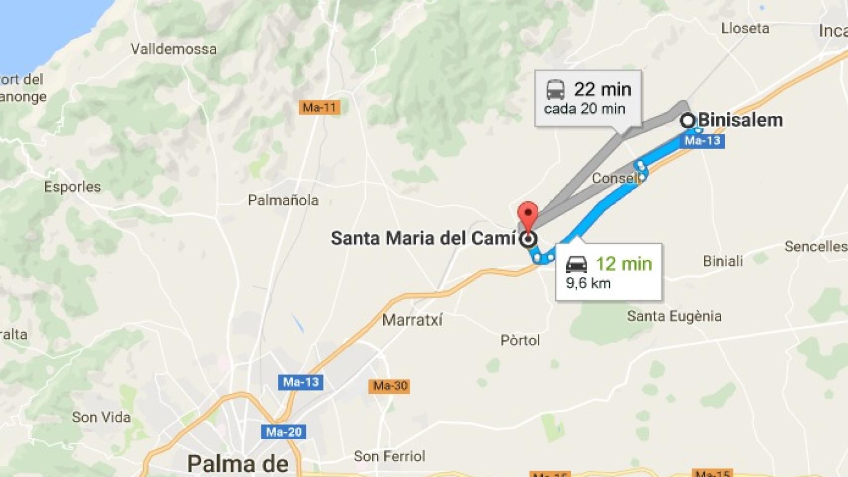 La madre de Nadia se ha instalado en casa de la abuela de la niña, en Santa María.