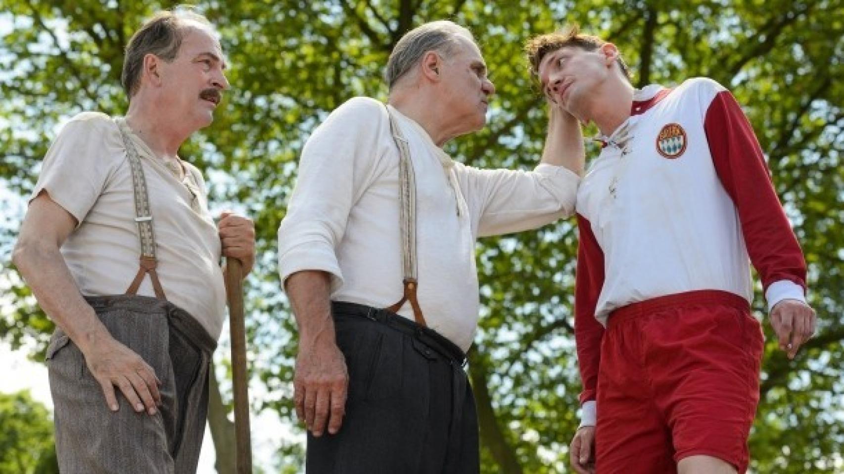 Fotograma de la película sobre la figura de Kurt Landauer.