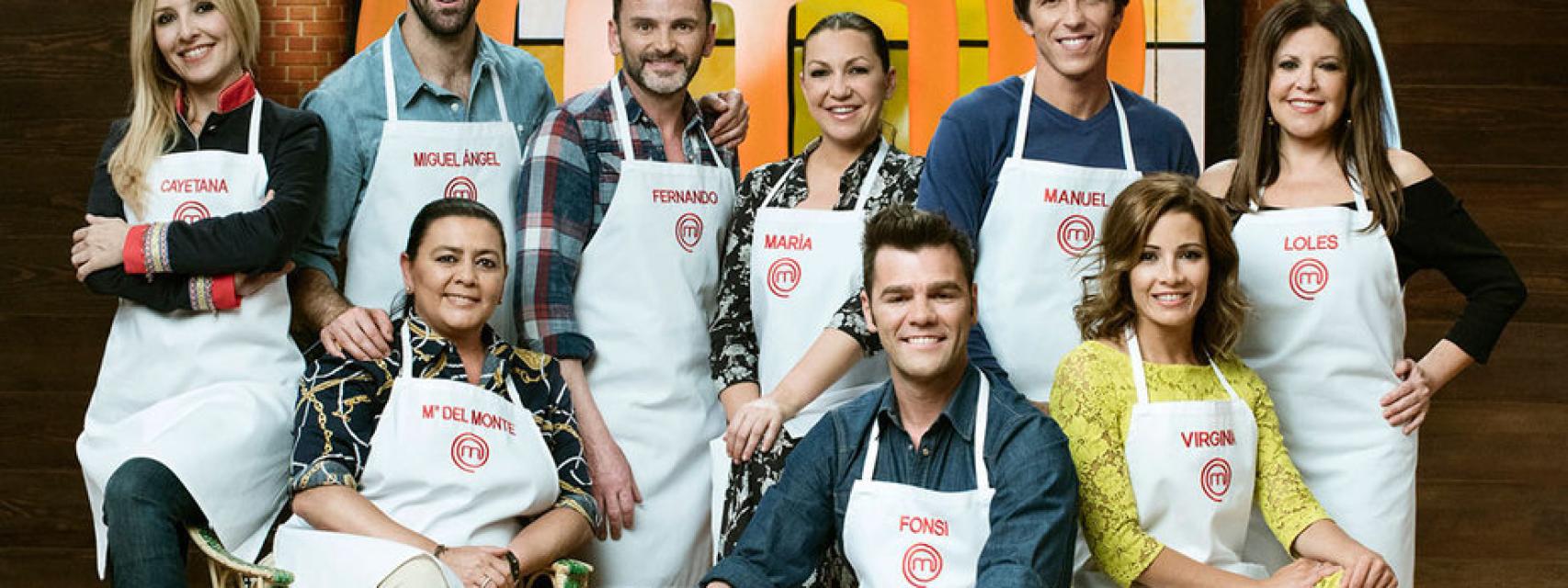 Los concursantes de Masterchef