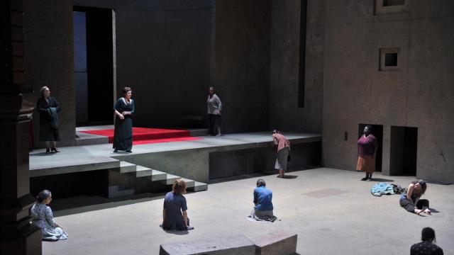 Imagen del montaje de Elektra en el Liceu de Barcelona.