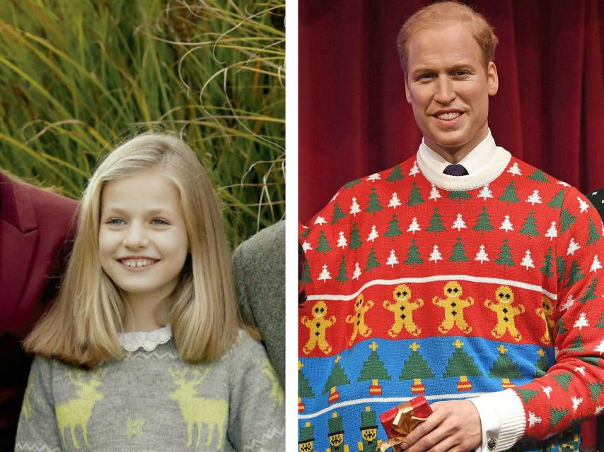 Los royals europeos ponen de moda los jerseys con motivos navideños