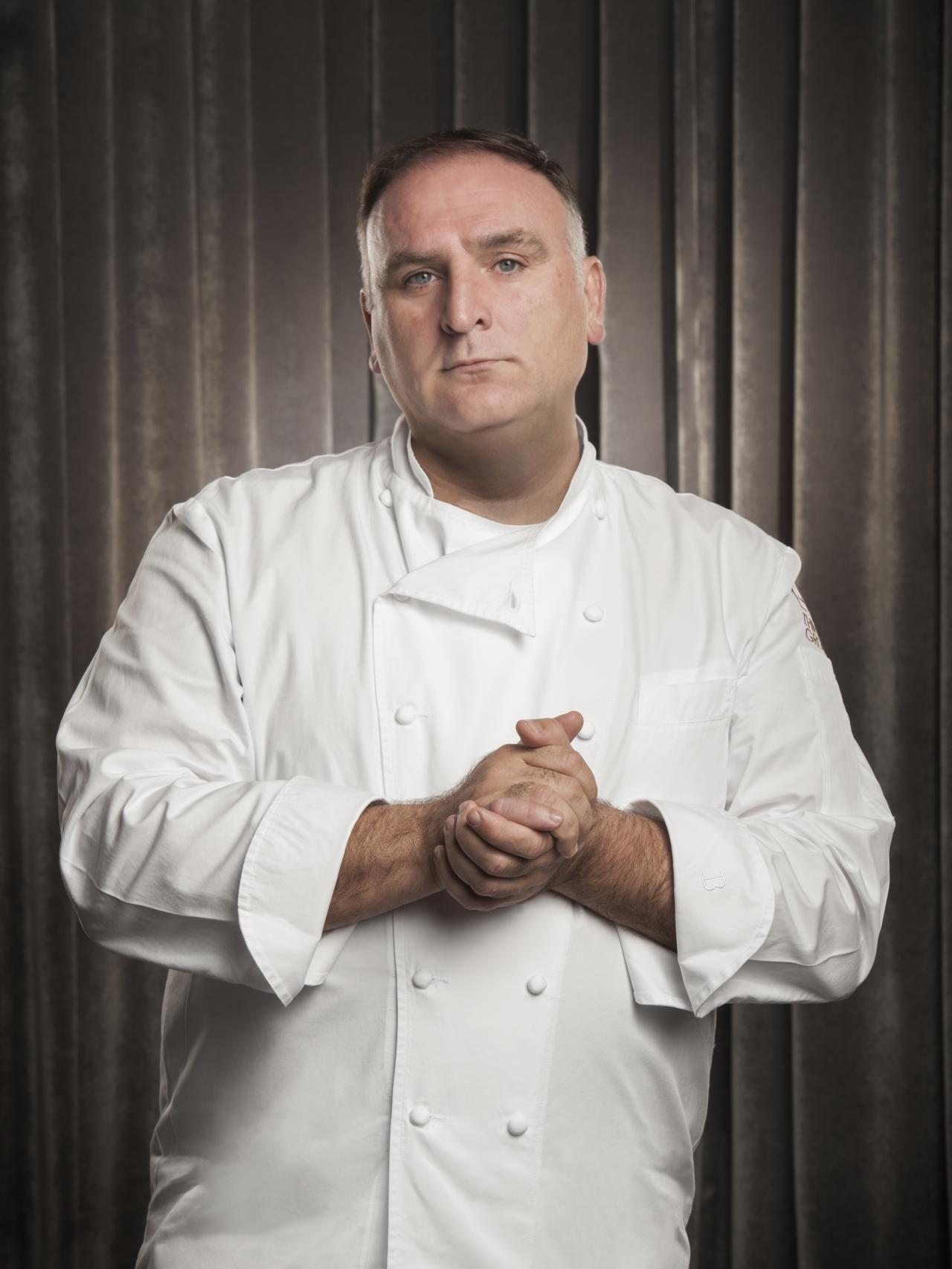 El cocinero español José Andrés