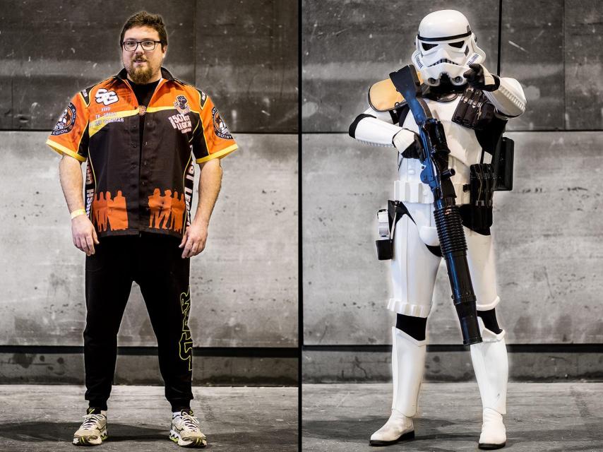 Tom, soldado de armas pesadas en la Legion 501.