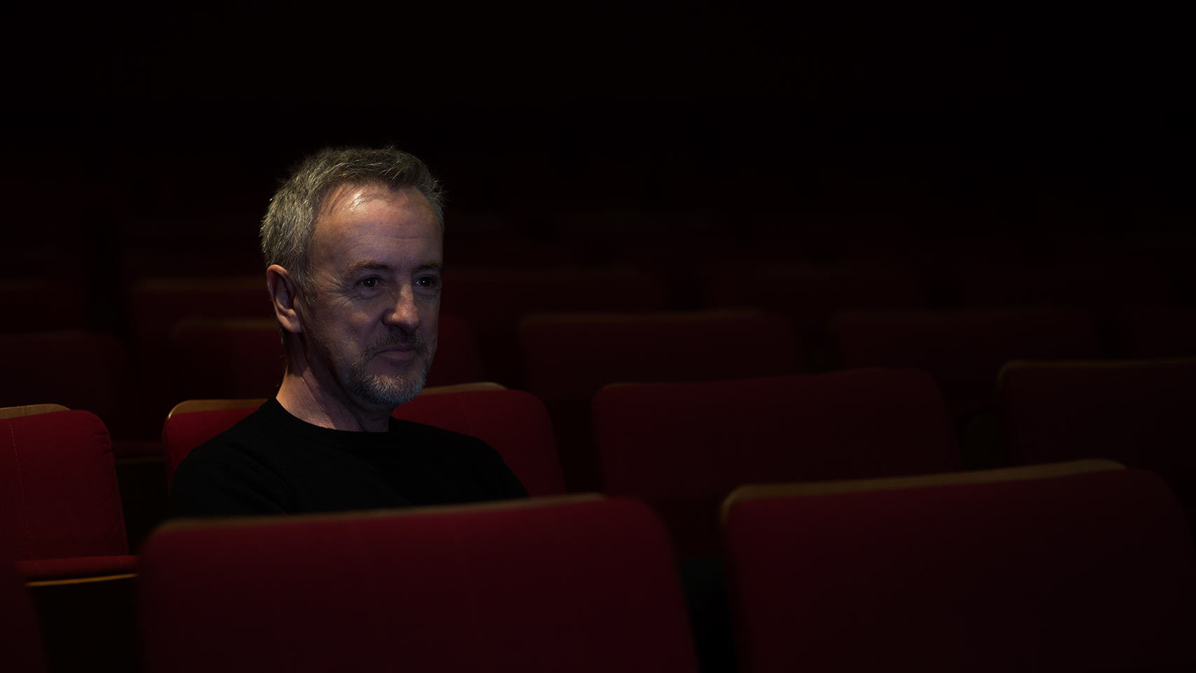 Carlos Hipólito, en el papel de espectador