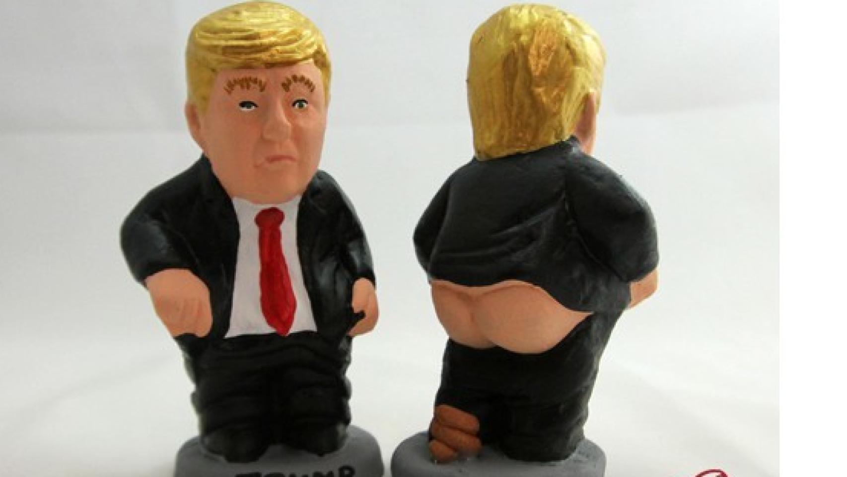 Caganer de Donald Trump