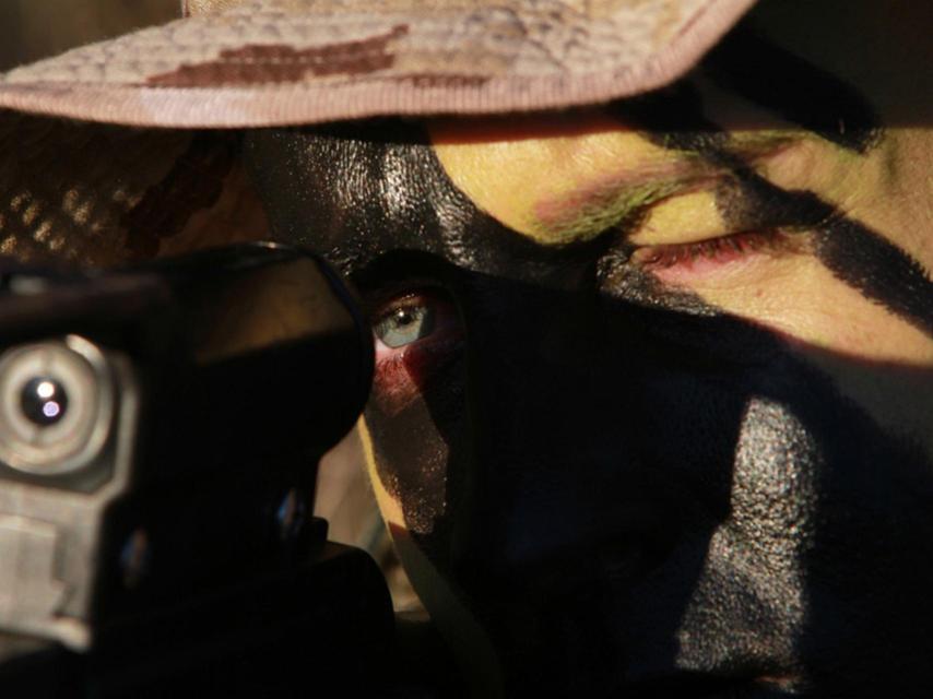 Un soldado español desplegado en República Centroafricana.