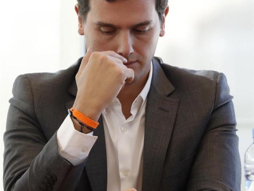 Rivera, en un momento de la Ejecutiva.