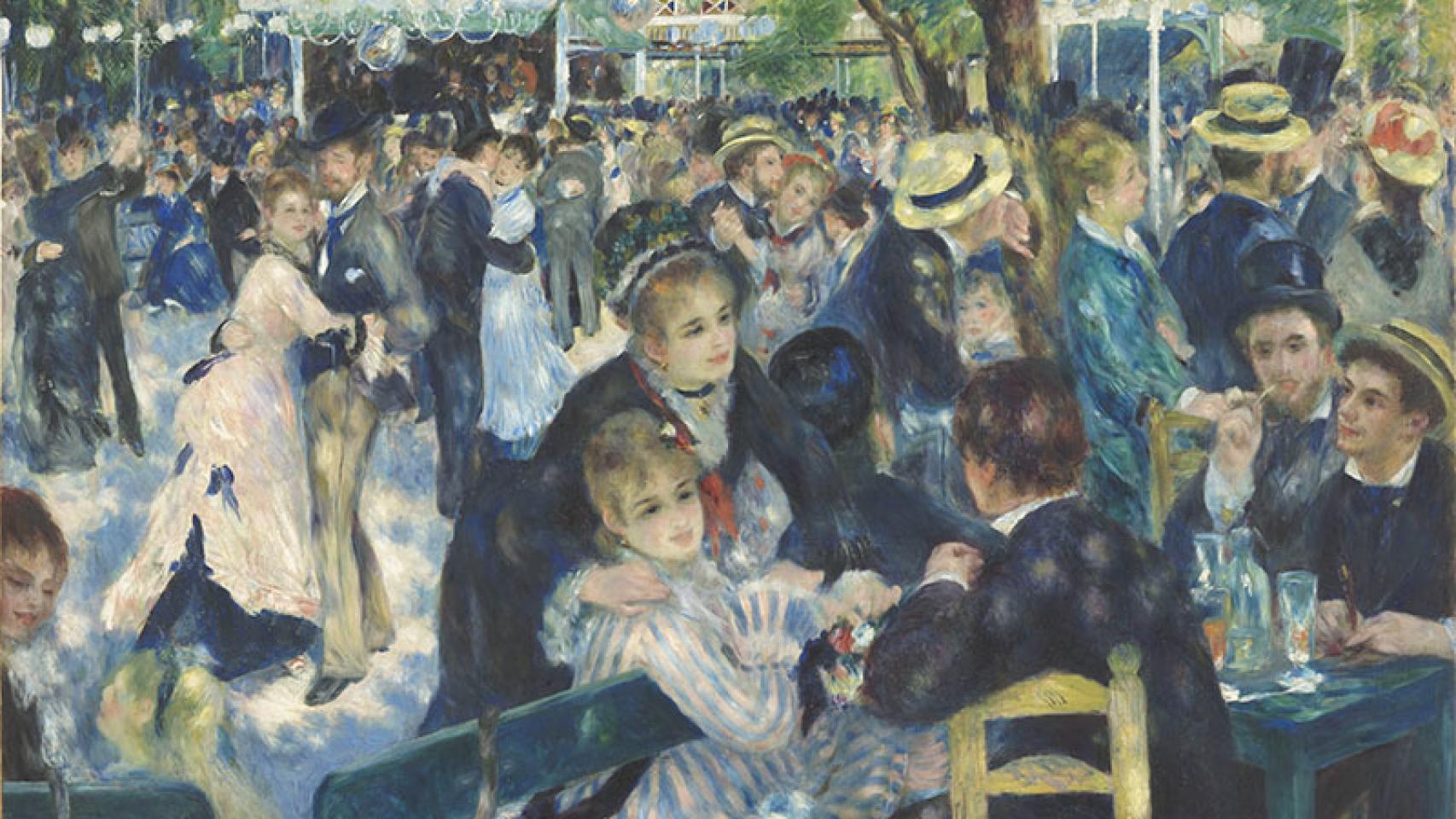 Le bal du Moulin de la Galette, Renoir.