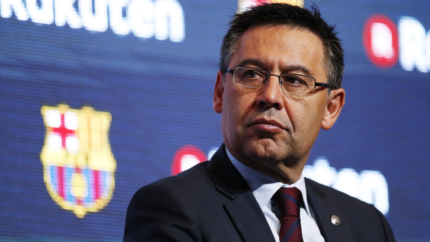 Bartomeu, en su comparecencia ante los medios