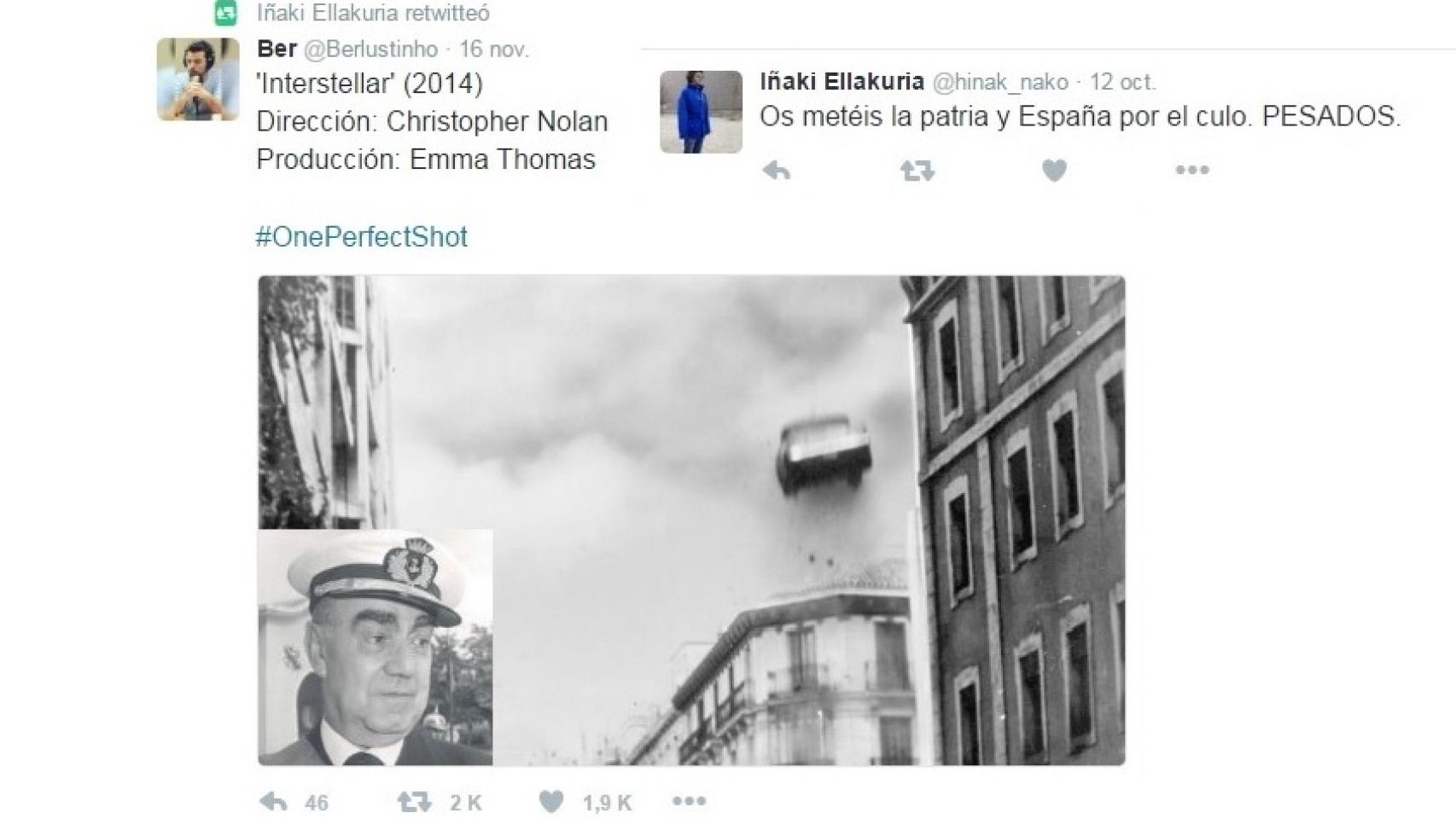 Otros tuits de la cuenta de personal del joven.