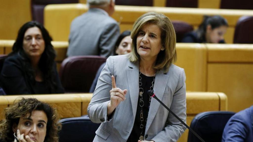 La ministra de Empleo y Seguridad Social, Fátima Báñez.