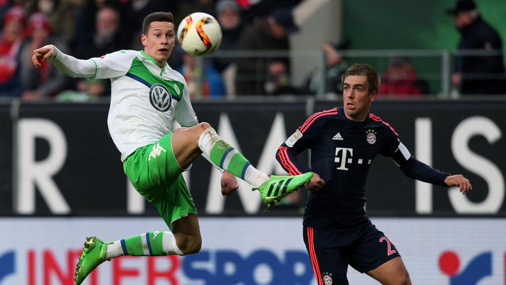 Draxler, a la izquierda.