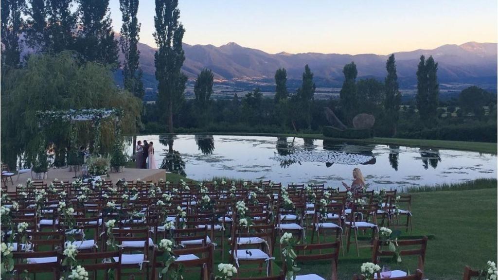 Jardín de la mansión de los Palatchi en La Cerdanya
